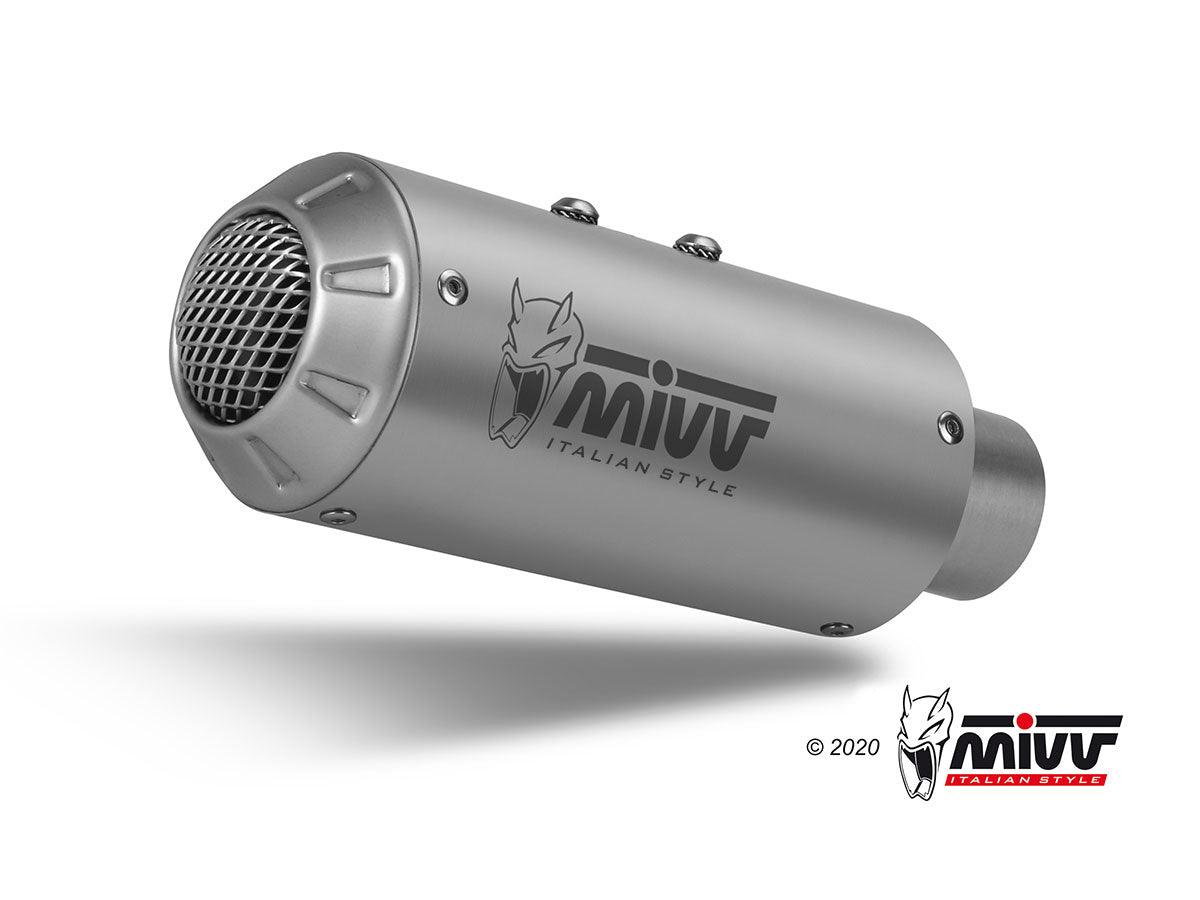 Mivv MK3 Slip-On Exhaust for Kawasaki Z900 2020-22 - My Superbike Store