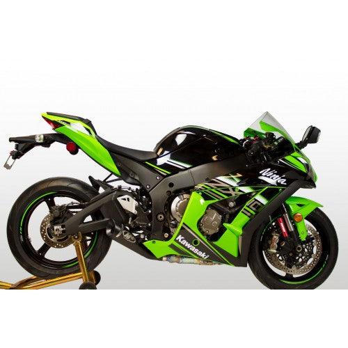 M4 Black GP19 Slip-On Exhaust for Kawasaki ZX-10R - My Superbike Store