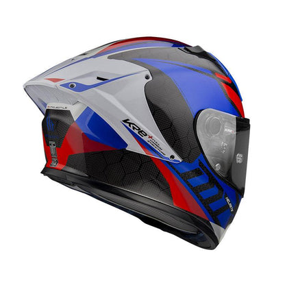 MT Helmets Kre Plus Carbon Projectile D7 Helmet - Blue - My Superbike Store