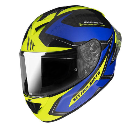 MT Helmets Rapide Pro Master A7 Helmet - Blue - My Superbike Store