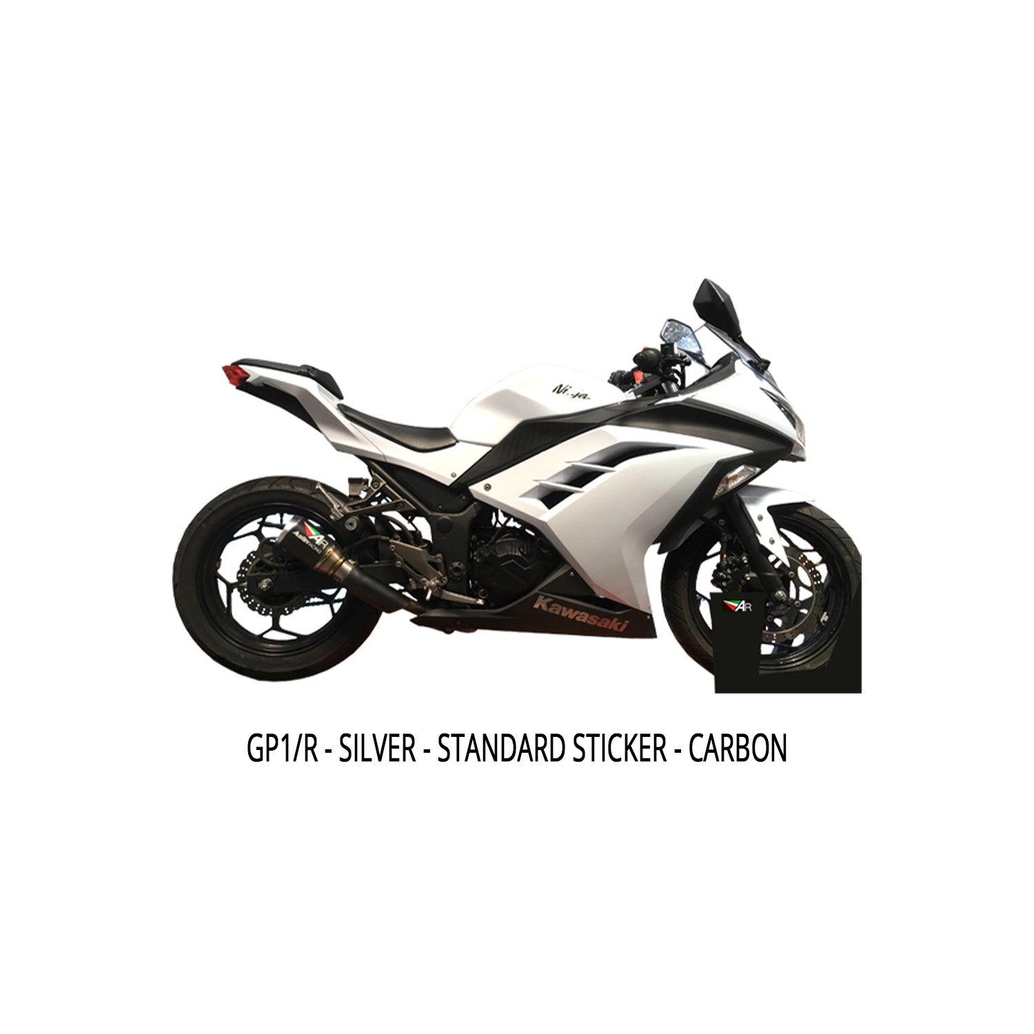 Austin Racing Slip-On Exhaust for Kawasaki Ninja 300 - My Superbike Store