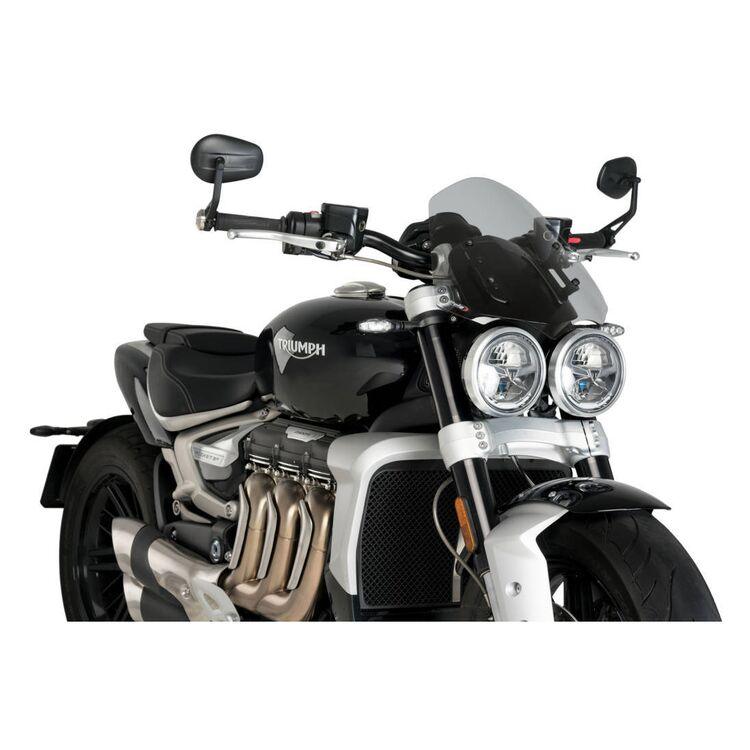 Puig Naked New Generation Windscreen for Triumph Rocket 3 - My Superbike Store