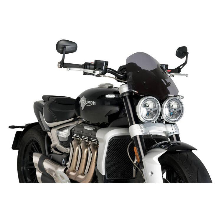 Puig Naked New Generation Windscreen for Triumph Rocket 3 - My Superbike Store