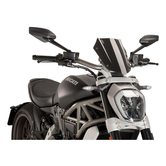 Puig Naked New Generation Windscreen for Ducati XDiavel 1260 2021 - My Superbike Store