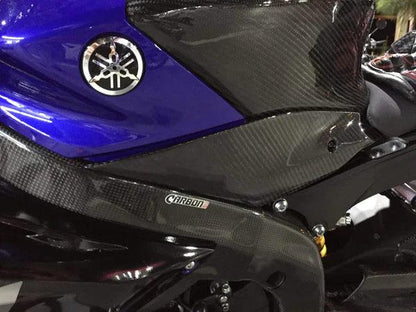 RPM Carbon Fiber Tank Side Panels for Yamaha R6 - My Superbike Store