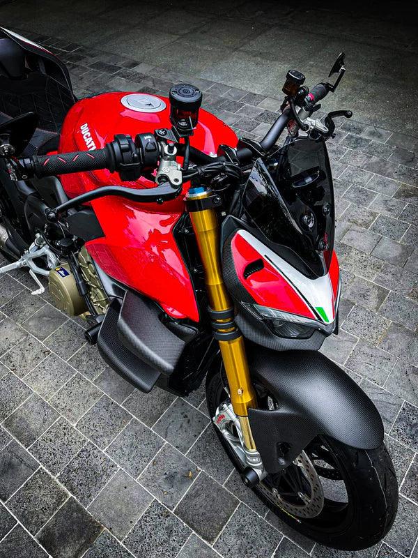 RPM Carbon Fiber Winglets For Ducati Streetfighter V4 - My Superbike Store