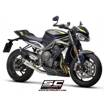 [SALE] SC Project S1 Slip-On Exhaust for Triumph Street Triple R/RS 2020-22 - My Superbike Store