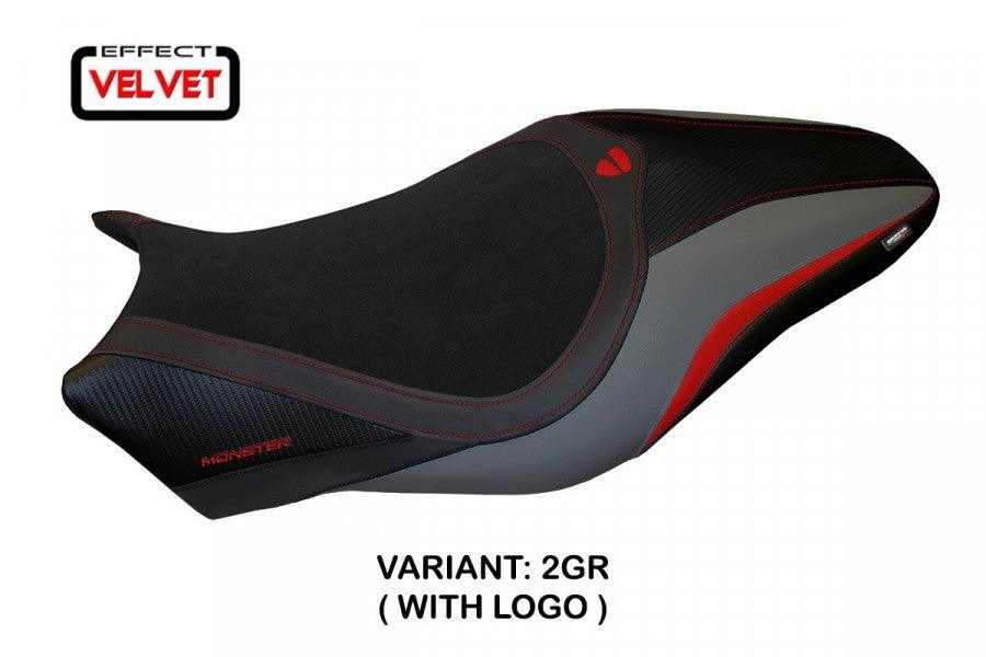 Tappezzeria Alzira Velvet Seat Cover for Ducati Monster 797 - My Superbike Store