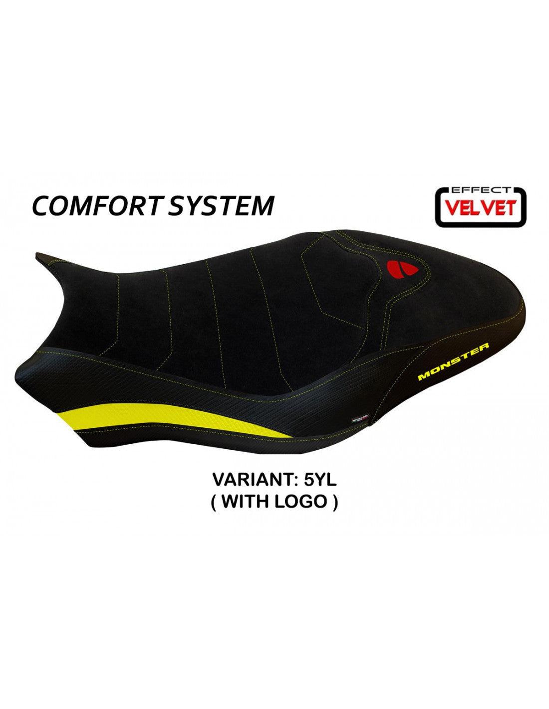 Tappezzeria Ovada 2 Velvet Comfort System Seat Cover for Ducati Monster 821 - My Superbike Store