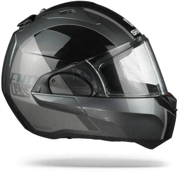 Shark Evo Es Endless Modular Anthracite Black Helmet - M - My Superbike Store