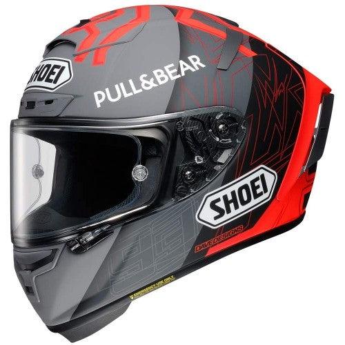 Shoei X-Fourteen MM93 Black Concept 2.0 Red Grey Helmet - My Superbike Store