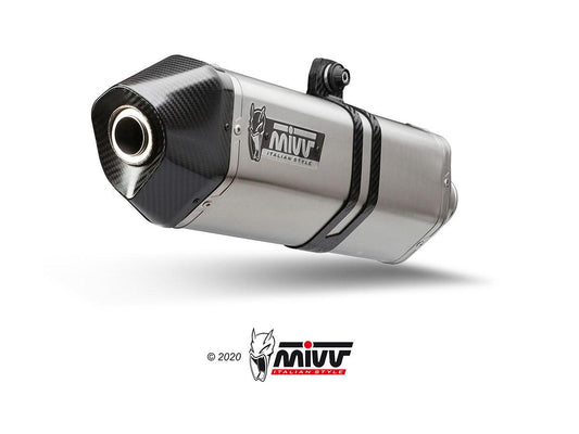 Mivv Speed Edge Slip-On Exhaust for BMW R NineT 2014-22 - My Superbike Store