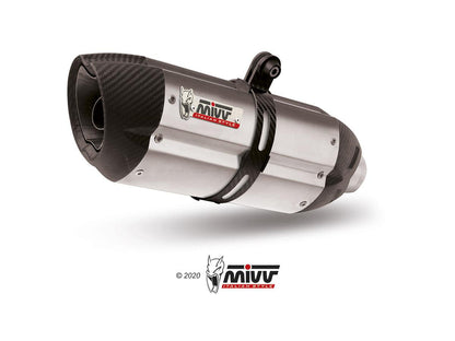 Mivv Sound Slip-On Exhaust For BMW F850GS 2018-22 - My Superbike Store