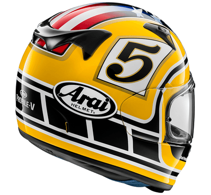 Arai Profile-V Edwards Legend Yellow Helmet - My Superbike Store