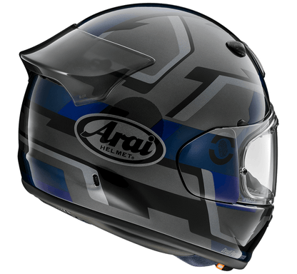 Arai Quantic Face Blue Helmet - My Superbike Store