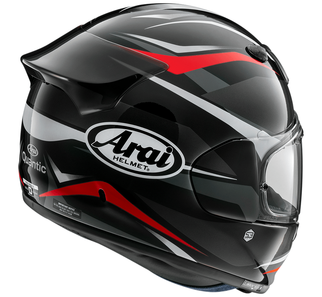 Arai Quantic Ray Black Helmet - My Superbike Store