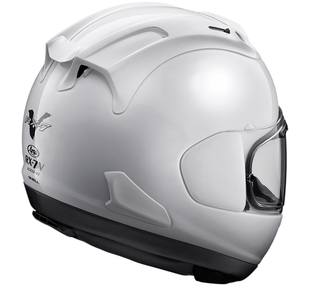 Arai RX-7V Evo Diamond White Helmet - My Superbike Store