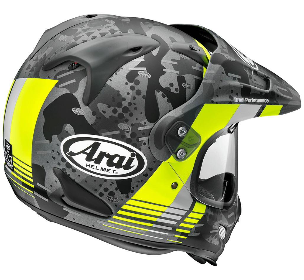 Arai Tour-X4 Cover Matte Fluor Yellow Helmet - My Superbike Store