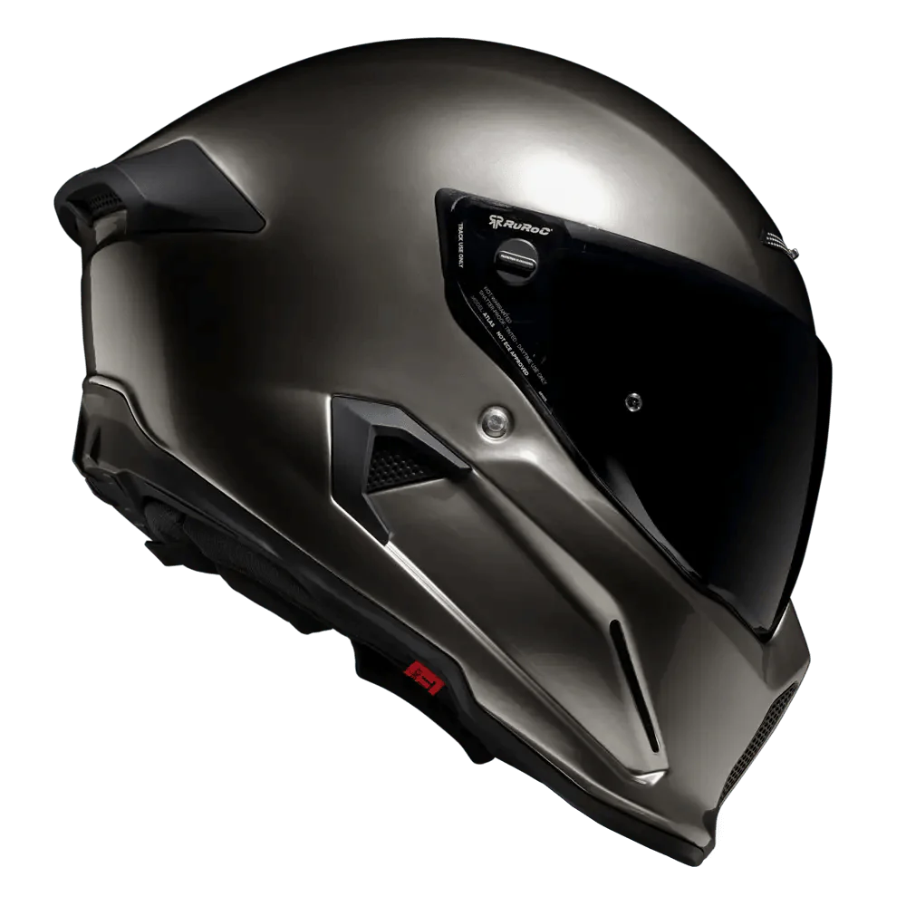 Ruroc Atlas 4.0 Carbon Helmet - Titanium - My Superbike Store