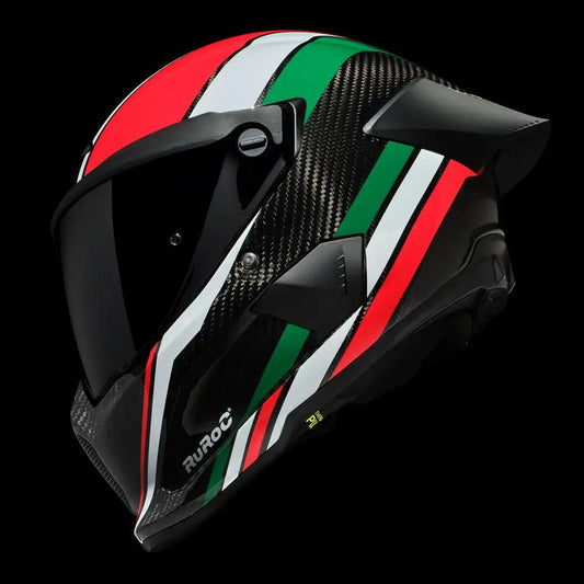 Ruroc Atlas 4.0 Track Helmet - Tricolore - My Superbike Store