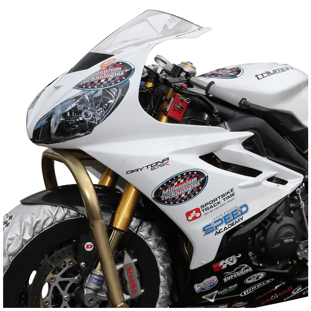 Hotbodies Race Bodywork Primer Gray for Triumph Daytona 675R 2013-18 - My Superbike Store