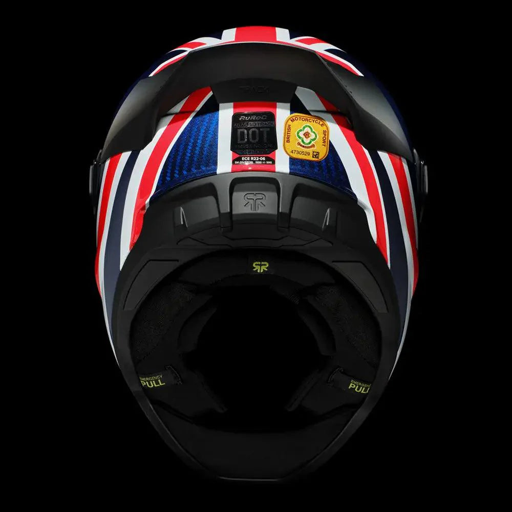 Ruroc Atlas 4.0 Track Helmet - Union Jack - My Superbike Store