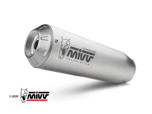 Mivv X-M1 Titanium Slip-On Exhaust for BMW S1000RR 2019-22 - My Superbike Store