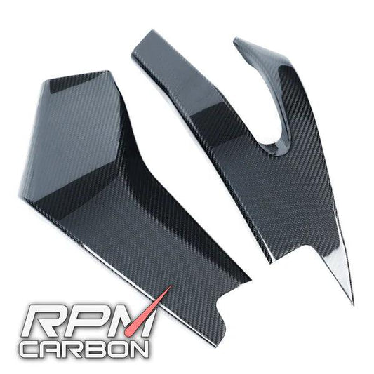 RPM Carbon Fiber Swingarm Covers Protectors for Yamaha R6 - My Superbike Store