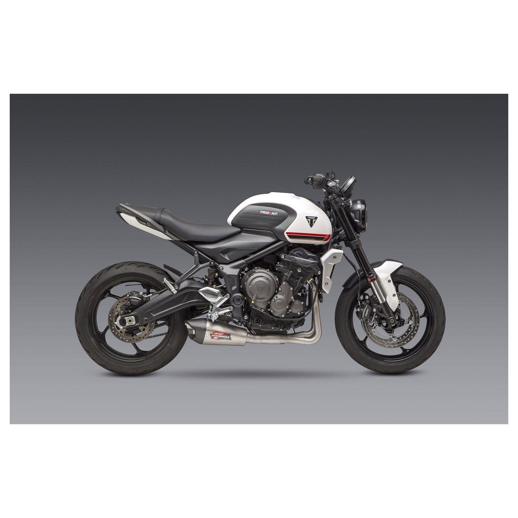 Yoshimura AT2 Race Full Exhaust System for Triumph Trident 660 - My Superbike Store