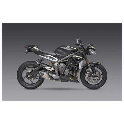 Yoshimura AT2 Street Slip-On Exhaust for Triumph Street Triple RS - My Superbike Store