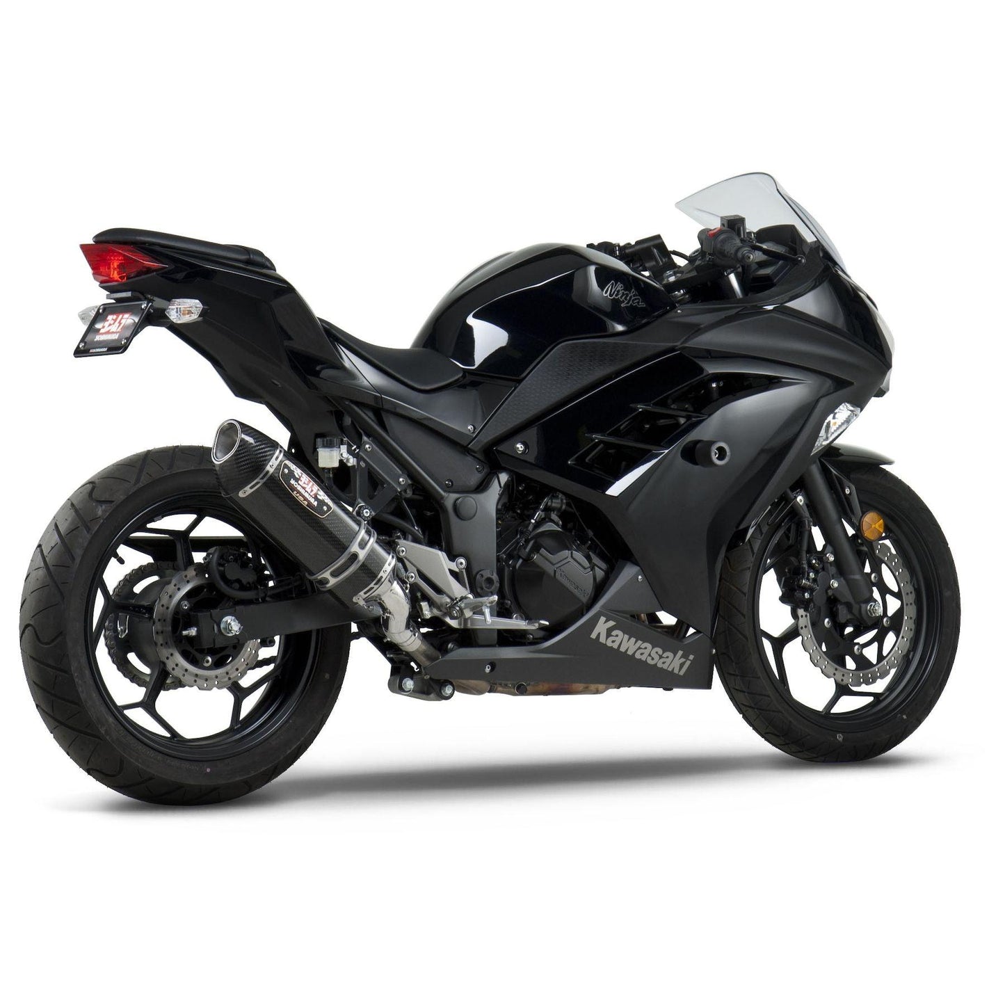 Yoshimura R77 Street Slip-On Exhaust for Kawasaki Ninja 300 - My Superbike Store