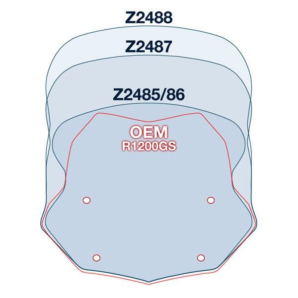 VStream® Sport Replacement SMOKE Screen for BMW® R1200/1250 GS/GSA - Z2485 - My Superbike Store