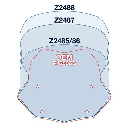 VStream® Sport Replacement SMOKE Screen for BMW® R1200/1250 GS/GSA - Z2485 - My Superbike Store