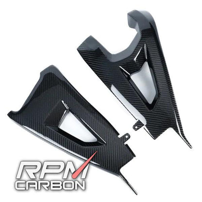 RPM Carbon Fiber Swingarm Covers Protectors for Kawasaki ZX-10R 2016-22 - My Superbike Store