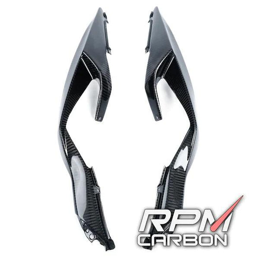 RPM Carbon Fiber Rear Seat Side Panels for Kawasaki ZX-6R 2019-22 - My Superbike Store